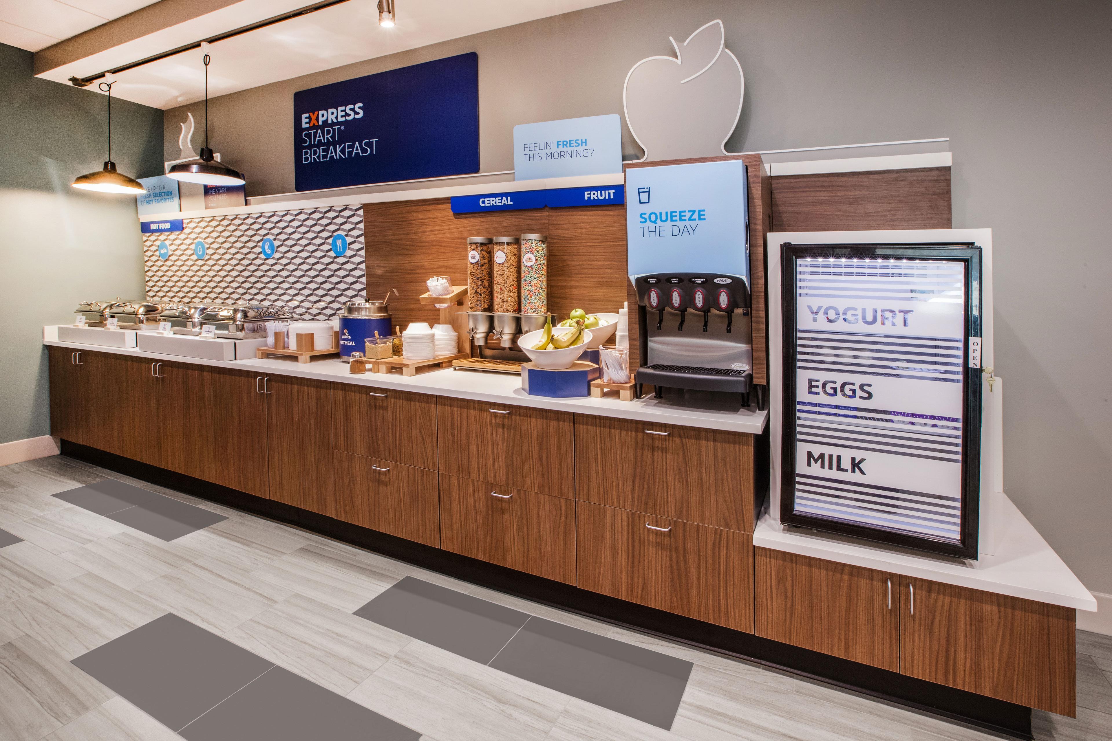 Holiday Inn Express And Suites Fort Lauderdale Airport West By Ihg Davie Restoran fotoğraf